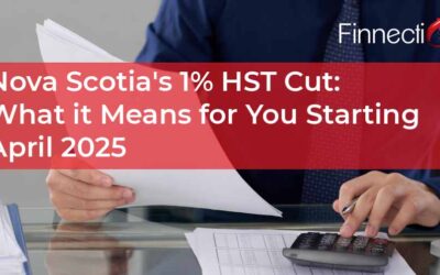 Nova Scotia’s 1% HST Cut: What it Means for You Starting April 2025